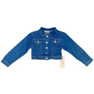 Nanette Lepore Girls Classic Blue Jean Jacket